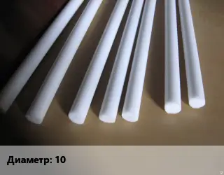 Фторопласт стержень 10